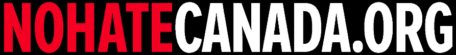 No Hate Canada logo
